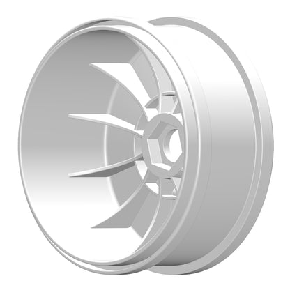 GRP 1:6 BU-BIG – WHEEL 132mm H White – Fixing with 24mm Exagon – 1 Pair