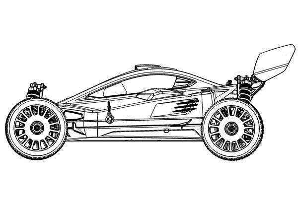 MCD Racing RR5 E-Chassis Competition 00512201