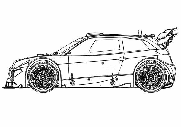 MCD Racing XR5 Rally Rolling Chassis Competition 00522001