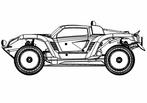 MCD Racing W5 Rolling Chassis Competition 00562001