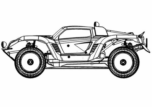 MCD Racing W5 Rolling Chassis Competition 00562001