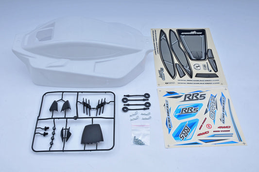 MCD Racing RR5 Body Shell Kit Complete 500101P