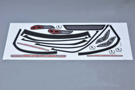 MCD Racing XS5 Max Body Shell Decal Set 504501P