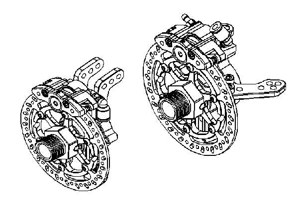 MCD Racing Update Hydrax Brakes F/R With New Car Only 936001X