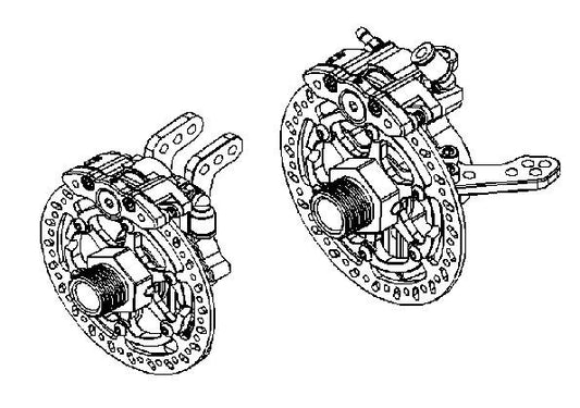 MCD Racing Update Hydrax Brakes F/R With New Car Only 936001X